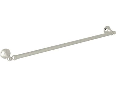 Perrin and Rowe Georgian Era Polished Nickel Towel Bar PARU6641PN