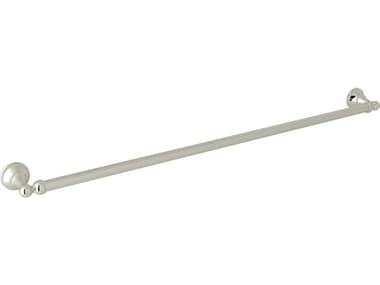 Perrin and Rowe Georgian Era Polished Nickel Towel Bar PARU6642PN