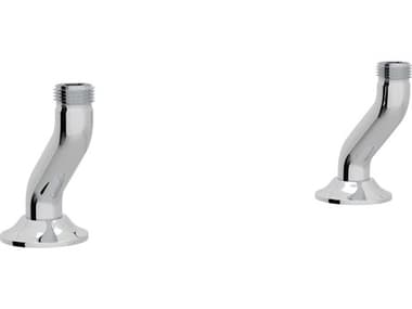 Perrin and Rowe Georgian Era Polished Chrome Bridge Kitchen Faucet Deck Unions PARU6793APC2