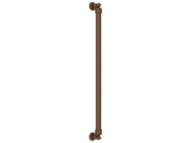 Perrin and Rowe Georgian Era English Bronze Grab Bar PARU6911EB