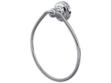 Perrin and Rowe Edwardian Polished Chrome Towel Ring PARU6935APC