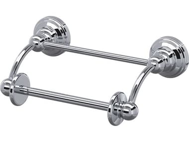 Perrin and Rowe Edwardian Polished Chrome Toilet Paper Holder with Lift Arm PARU6960APC