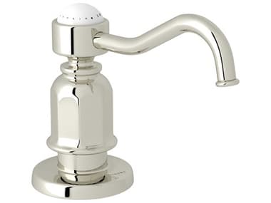 Perrin and Rowe Edwardian Polished Nickel Soap Dispenser PARU6995PN