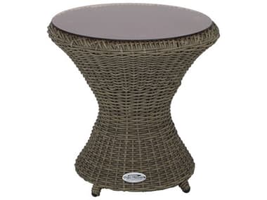 Axcess Inc. Vallejo Wave End Table Grey PAVALG1ETR