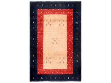 Pasargad Home Tribal Bordered Area Rug PD029407