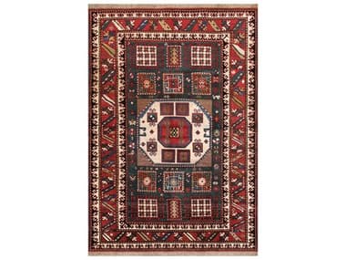 Pasargad Home Kazak Bordered Area Rug PD690626X9