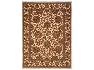 Pasargad Home Agra Bordered Area Rug PDHS145IVORY9X12