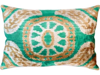 Pasargad Home Ikat Velvet Pillow PDIK21