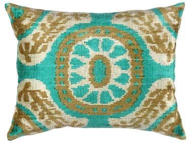 Pasargad Home Ikat Velvet Pillow PDIK28