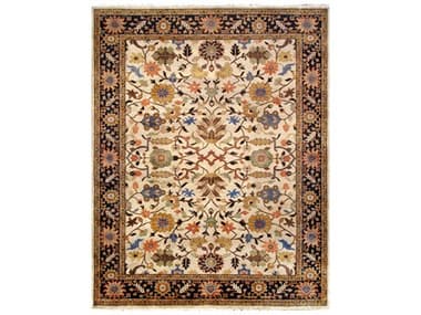Pasargad Home Mahal Bordered Area Rug PDP6NAVY9X12