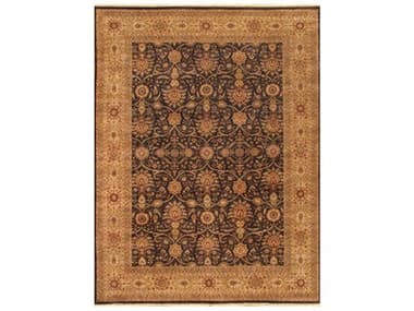 Pasargad Home Baku Bordered Area Rug PDP701BLACK9X12