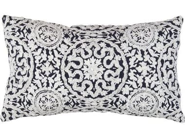 Pasargad Home Naples Embroidered Pillow PDPCC6614N