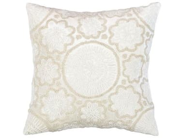 Pasargad Home Naples Embroidered Pillow PDPCC7066