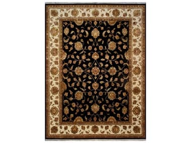 Pasargad Home Agra Bordered Area Rug PDPDDE2B9X12