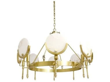 Pasargad Home Regal Vendome Gold Ivory White Candelabra Chandelier PDPMD77988