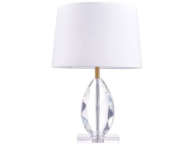 Pasargad Home Regal Lauren Translucent Gold Clear Table Lamp PDPMT09