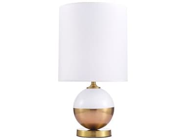 Pasargad Home Regal Senato Ivory Gold Table Lamp PDPMT20