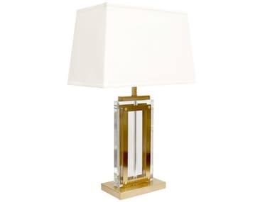 Pasargad Home Regal Astoria Clear Gold Buffet Lamp PDPMT30147