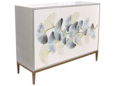 Pasargad Home Pearl Annabelle 47" Silver Ivory Sideboard PDPPHY3
