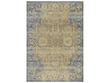 Pasargad Home Chelsea Floral Area Rug PDPRC5523GY5X8