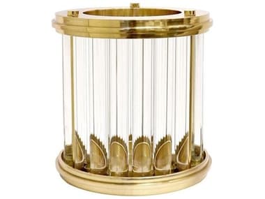 Pasargad Home Beacon Calypso Gold Clear Hurricane PDPSAC100S