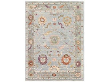 Pasargad Home Oushak Bordered Area Rug PDPSF05