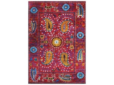 Pasargad Home Azerbaijan Bordered Area Rug PDPSLK20