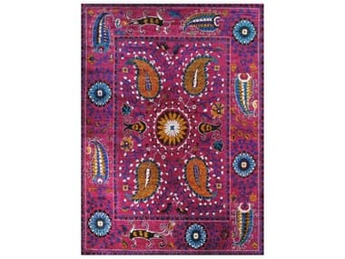 Pasargad Home Azerbaijan Bordered Area Rug PDPSLK20M7X11