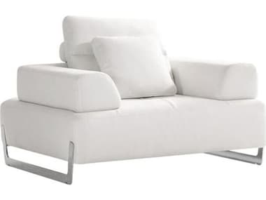 Pasargad Home Positano Ravenna White Accent Chair PDPSLM0121
