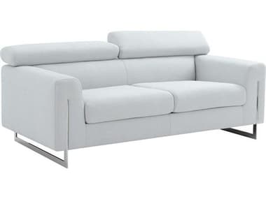 Pasargad Home Noho Serena Silver Upholstered Loveseat PDPZW2027W2