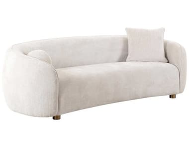 Pasargad Home Noho Zarina Ivory Beige Upholstered Sofa PDPZW220133