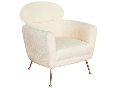 Pasargad Home Noho Felice Cream Accent Chair PDPZW967