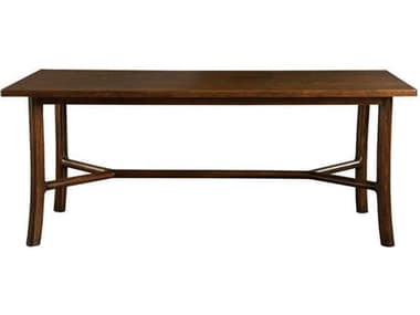 Port Eliot 74&quot; Rectangular Wood Collectors Oak Dining Table PETCOPEL086