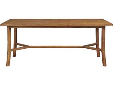 Port Eliot 74&quot; Rectangular Resin Olde Pine Dining Table PETOPPEL086