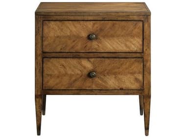 Port Eliot 2-Drawers Brown Nightstand PETPC1083KP