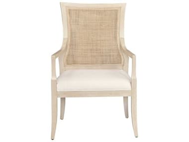 Port Eliot Savannah Natural Wood Beige Arm Dining Chair PETPCCH20ALN