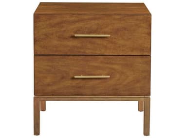 Port Eliot 2-Drawers Brown Nightstand PETPE005ART