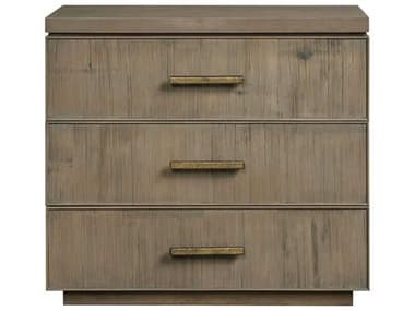 Port Eliot 3-Drawers Gray Nightstand PETPE132SA