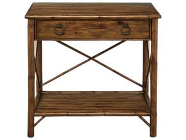 Port Eliot Rectangular Wood Knotty Pecan End Table PETPE601KP