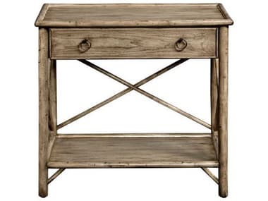 Port Eliot Rectangular Rattan Light Ash End Table PETPE601LA