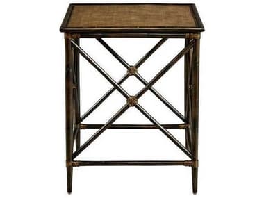 Port Eliot Rectangular Rattan Espresso End Table PETPE620RR