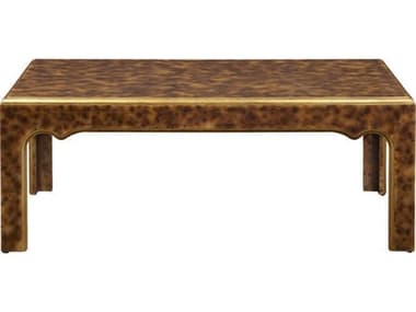 Port Eliot Rectangular Wood Tortoise Coffee Table PETPE699TR