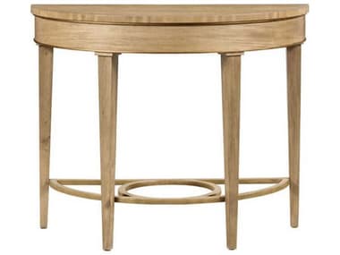 Port Eliot 38&quot; Demilune Wood Bleach Console Table PETPE738BL