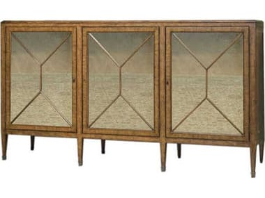 Port Eliot 72" Mahogany Wood Antique Mirror Sideboard PETPE777