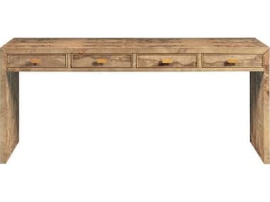 Port Eliot 68&quot; Rectangular Wood Burl Console Table PETPE812BRBL