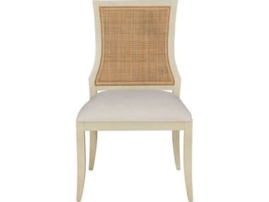 Port Eliot Cane Beige Upholstered Armless Dining Chair PETPECH24SLN