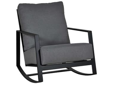 Castelle Prism Deep Seating Aluminum Rocking Lounge Chair PF0E16RB