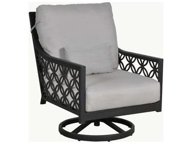Castelle Saxton Deep Seating Aluminum High Back Swivel Rocker Lounge Chair PF2C16R