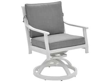 Castelle Korda Formal Aluminum Swivel Rocker Dining Arm Chair PF3A48T