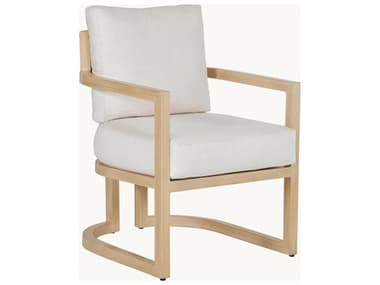 Castelle Gala Cushion Aluminum Dining Arm Chair PF4A06R